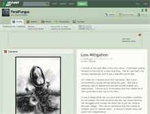 Tablet Screenshot of feralfungus.deviantart.com