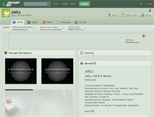 Tablet Screenshot of jo0lz.deviantart.com