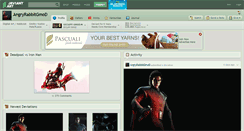 Desktop Screenshot of angryrabbitgmod.deviantart.com