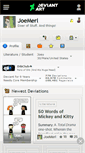 Mobile Screenshot of joemerl.deviantart.com