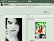 Tablet Screenshot of memek20.deviantart.com