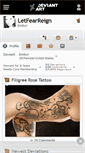Mobile Screenshot of letfearreign.deviantart.com