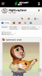 Mobile Screenshot of nightwayfarer.deviantart.com