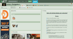 Desktop Screenshot of animal---photography.deviantart.com