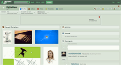 Desktop Screenshot of digitalmaxx.deviantart.com