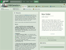 Tablet Screenshot of chibicharacters.deviantart.com