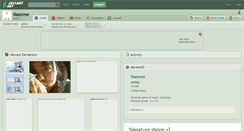 Desktop Screenshot of lilaznme.deviantart.com