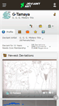 Mobile Screenshot of g-tamaya.deviantart.com