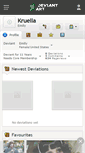 Mobile Screenshot of kruella.deviantart.com
