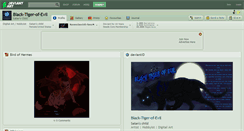 Desktop Screenshot of black-tiger-of-evil.deviantart.com