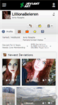 Mobile Screenshot of lillionabeleren.deviantart.com