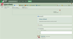 Desktop Screenshot of koharu-mihashi.deviantart.com