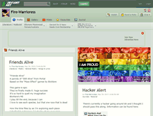 Tablet Screenshot of fire-warrioress.deviantart.com