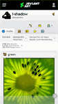 Mobile Screenshot of i-shadow.deviantart.com