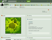 Tablet Screenshot of i-shadow.deviantart.com
