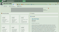 Desktop Screenshot of jake-of-all-trades.deviantart.com