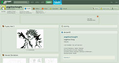 Desktop Screenshot of angelinechong94.deviantart.com