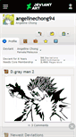 Mobile Screenshot of angelinechong94.deviantart.com