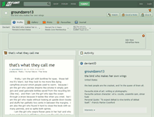 Tablet Screenshot of groundzero13.deviantart.com