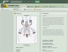 Tablet Screenshot of cinnabar-lab.deviantart.com