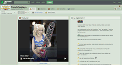 Desktop Screenshot of frenchcosplay.deviantart.com