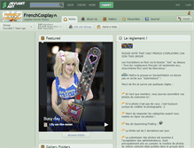Tablet Screenshot of frenchcosplay.deviantart.com