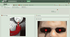Desktop Screenshot of dasad.deviantart.com