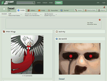 Tablet Screenshot of dasad.deviantart.com