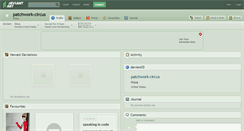 Desktop Screenshot of patchwork-circus.deviantart.com
