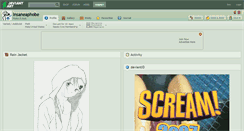 Desktop Screenshot of insaneaphobe.deviantart.com