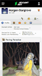 Mobile Screenshot of morgan-stargrove.deviantart.com