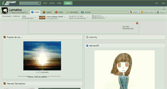 Desktop Screenshot of lunnatica.deviantart.com