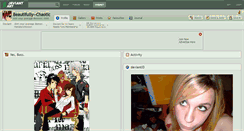 Desktop Screenshot of beautifully--chaotic.deviantart.com