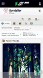 Mobile Screenshot of gondalier.deviantart.com