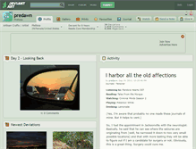 Tablet Screenshot of predawn.deviantart.com