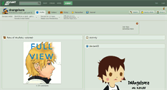 Desktop Screenshot of dnangelsora.deviantart.com