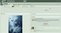 Desktop Screenshot of joycelee.deviantart.com