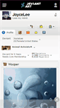 Mobile Screenshot of joycelee.deviantart.com