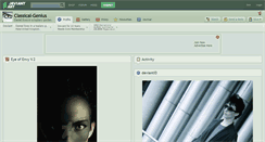 Desktop Screenshot of classical-genius.deviantart.com