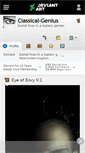 Mobile Screenshot of classical-genius.deviantart.com