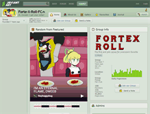 Tablet Screenshot of forte-x-roll-fc.deviantart.com