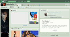 Desktop Screenshot of cartoonfantasy.deviantart.com