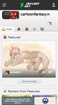 Mobile Screenshot of cartoonfantasy.deviantart.com
