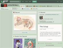 Tablet Screenshot of cartoonfantasy.deviantart.com