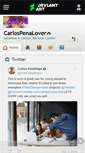 Mobile Screenshot of carlospenalover.deviantart.com