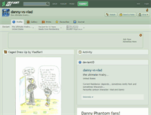 Tablet Screenshot of danny-vs-vlad.deviantart.com