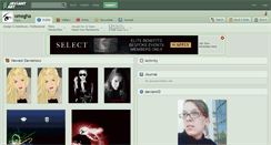 Desktop Screenshot of omegha.deviantart.com
