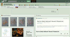 Desktop Screenshot of eeveeextreme.deviantart.com