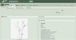 Desktop Screenshot of kate848.deviantart.com