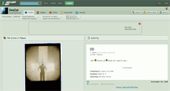 Desktop Screenshot of deezet.deviantart.com
